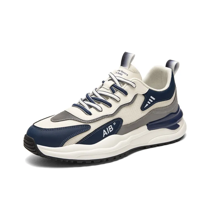 OFFER-AITR Warm Height Increasing Wear-Resistant Slip-Resistant Low-Top Casual Shoes Men's-1