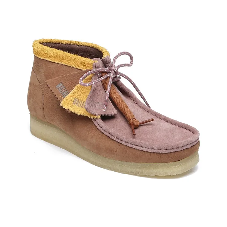 clarks Originals Wallabee Boot Multicolour Suede-2