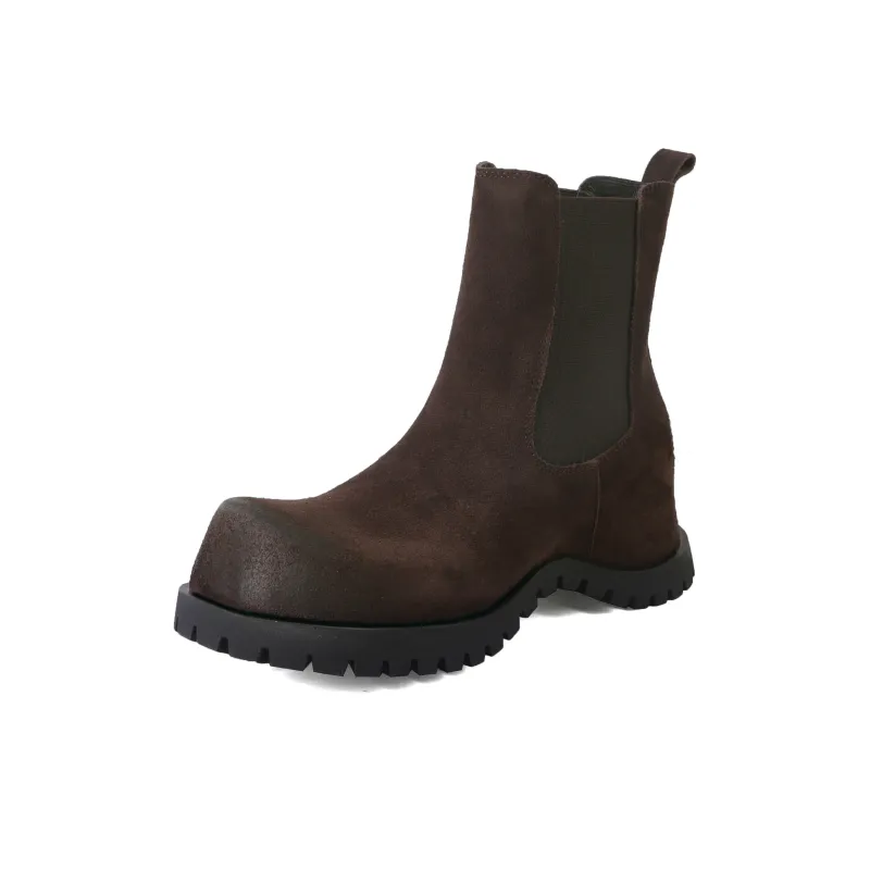 XIAOAJUE Short Chelsea Boots Women's-10