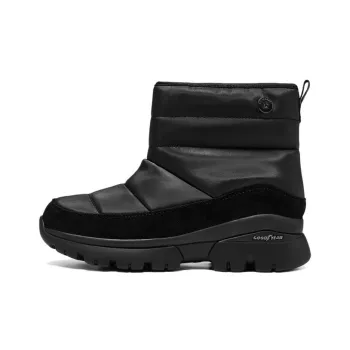 Skechers Modern Comfort Warm Balance Short Mid Calf Snow Boots Women's Black