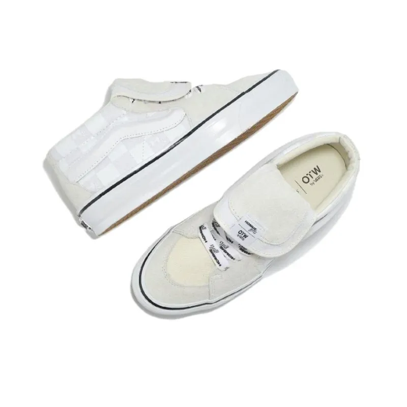Vans Sk8 Mid Reissue 83 Ost HommeGirls White-2