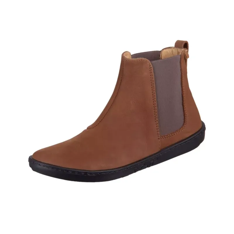 El Naturalista Short Chelsea Boots Women's Brown-1