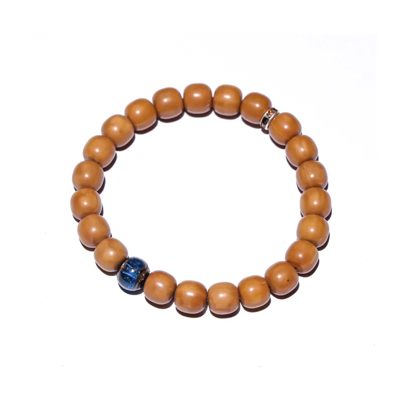 WUDE Monkey Head Walnut Wooden Bracelets Unisex-42