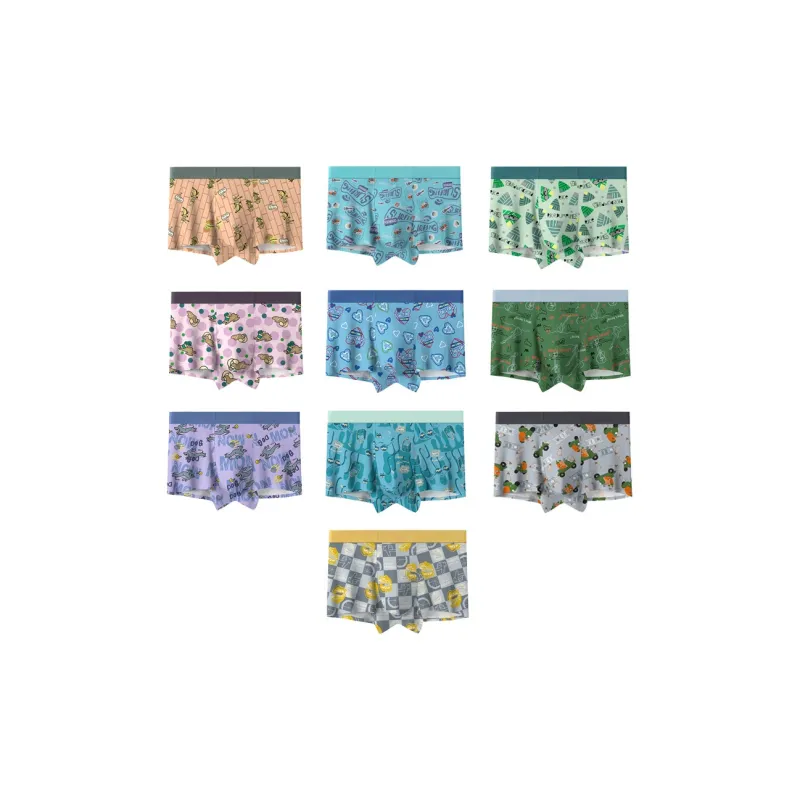 Qiao Ni Tong Underpants Men's 3 Pack-3