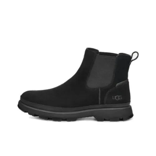 UGG Premiere Short Chelsea Boots Men's Black