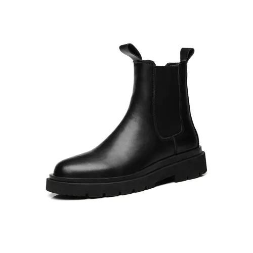 Bellum Han Crew Chelsea Boots Men's Black