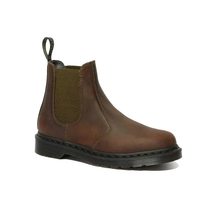 Dr.Martens 2976 Crazy Horse Leather Chelsea Boots 'Dark Brown'-1