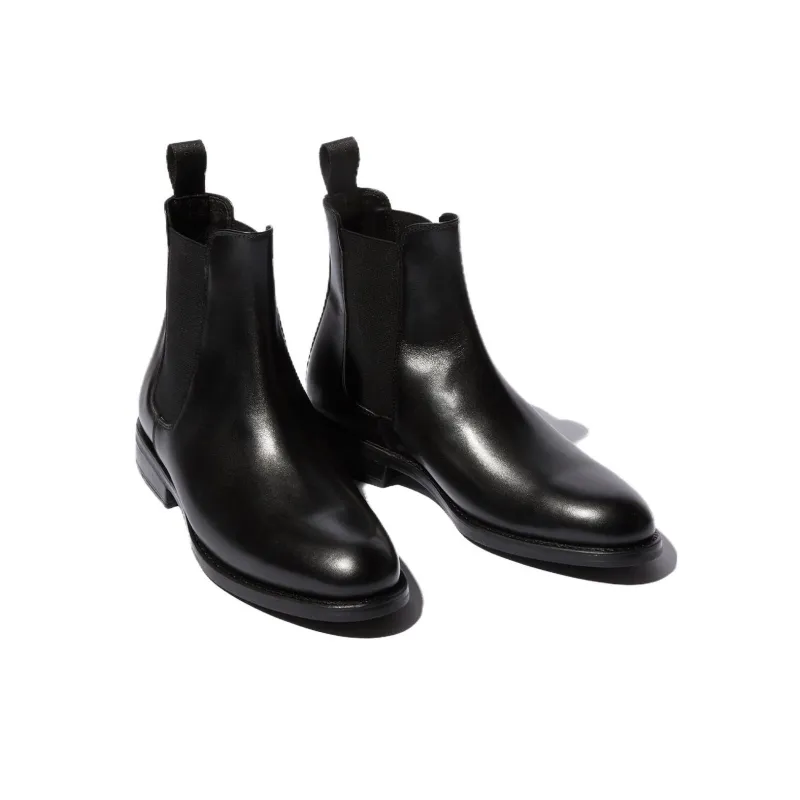 SCAROSSO Claudia Almond Toe Chelsea Boots Women's-2