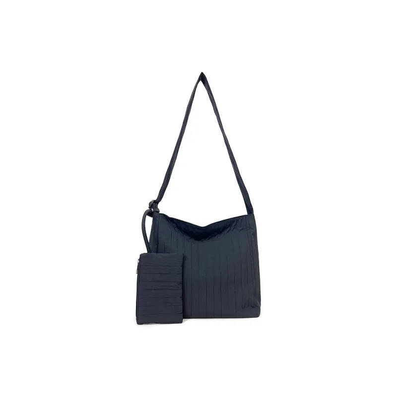 SUN ERATH&U Fabric Shoulder Bag Women's Black/Beige/Pink-17