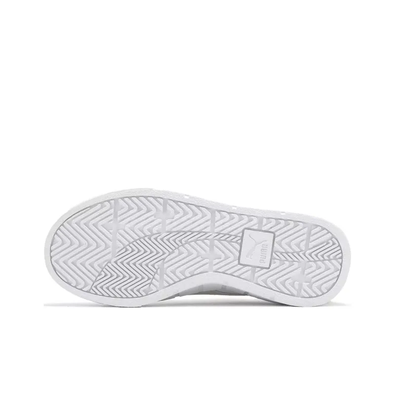 PUMA CALI COURT Anti Slip Wear Resistant Low Top Skateboard Shoes Women's White-4