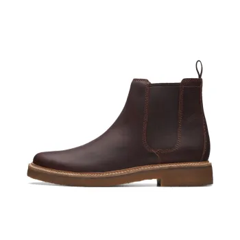 Clarks Artisan Collection Crew Chelsea Boots Tan Men's