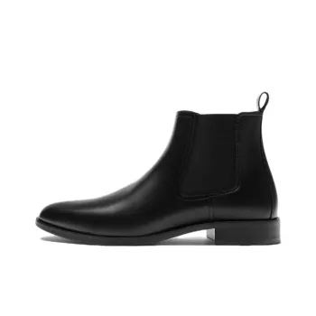 ZARA Short Chelsea Boots Men's Black