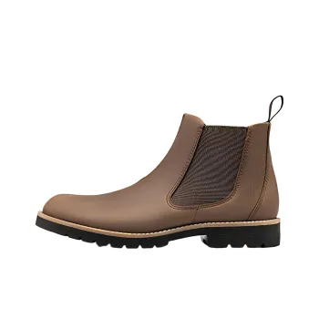 Ecco Justin Ankle Length Chelsea Boots Men's Cocoa Brown