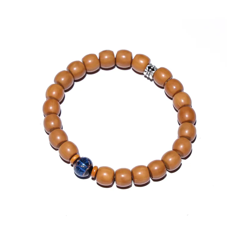 WUDE Monkey Head Walnut Wooden Bracelets Unisex-56