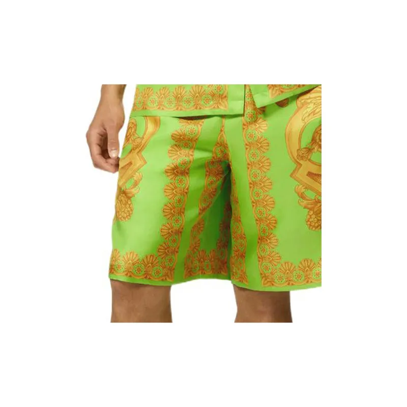 VERSACE Barocco 660 Silk Shorts-4
