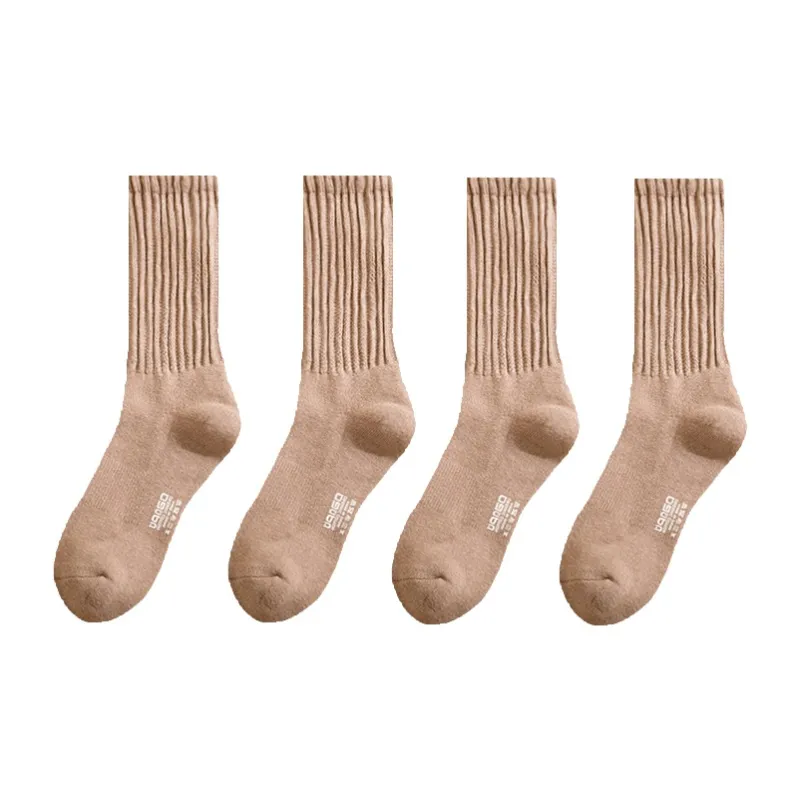 YOOKA Mid Calf Socks Unisex 4 Pack-8