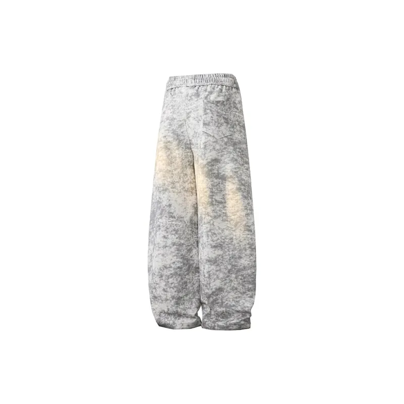 ELCORO Casual Pants Unisex Dark Gray-13