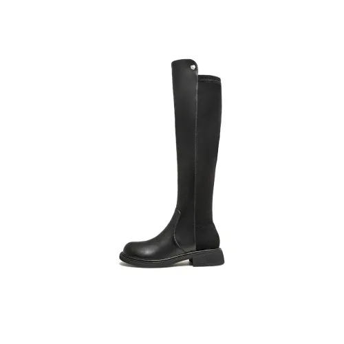 Tata Over the knee boots gel 3.5cm Women's Black
