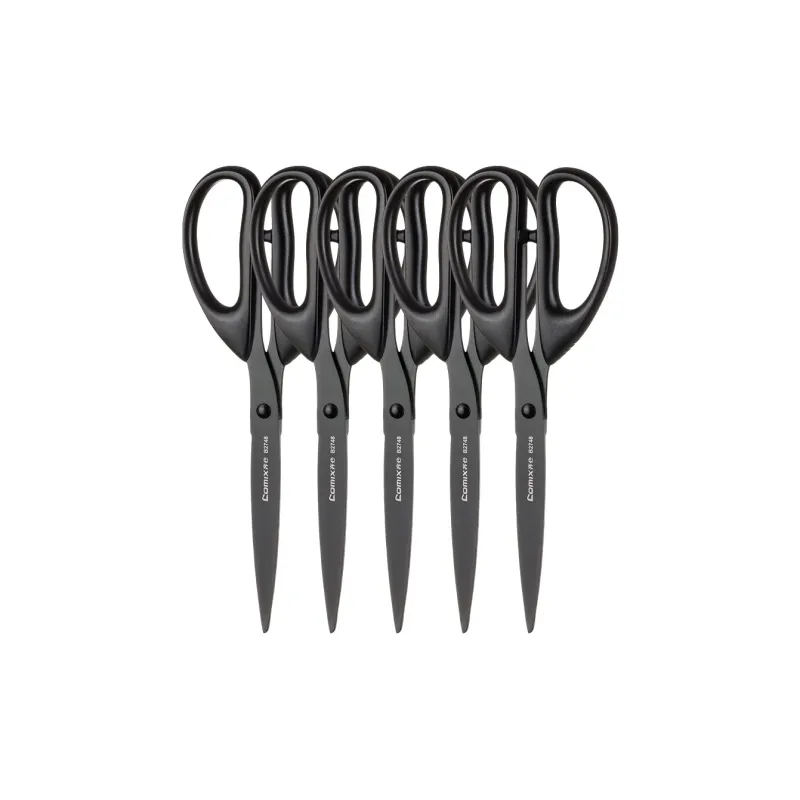 Qixin Black Coated Anti Cling Scissors-11