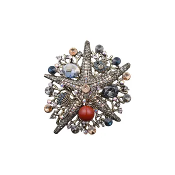 Lan Ying Artificial Crystal Brooches Women's