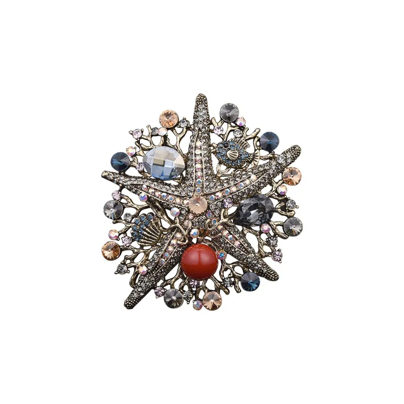 Lan Ying Artificial Crystal Brooches Women's-0