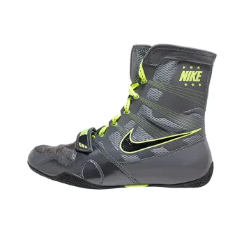 Nike HyperKO Anti Slip Wear Resistant High Top Training Shoes Unisex Dark Gray