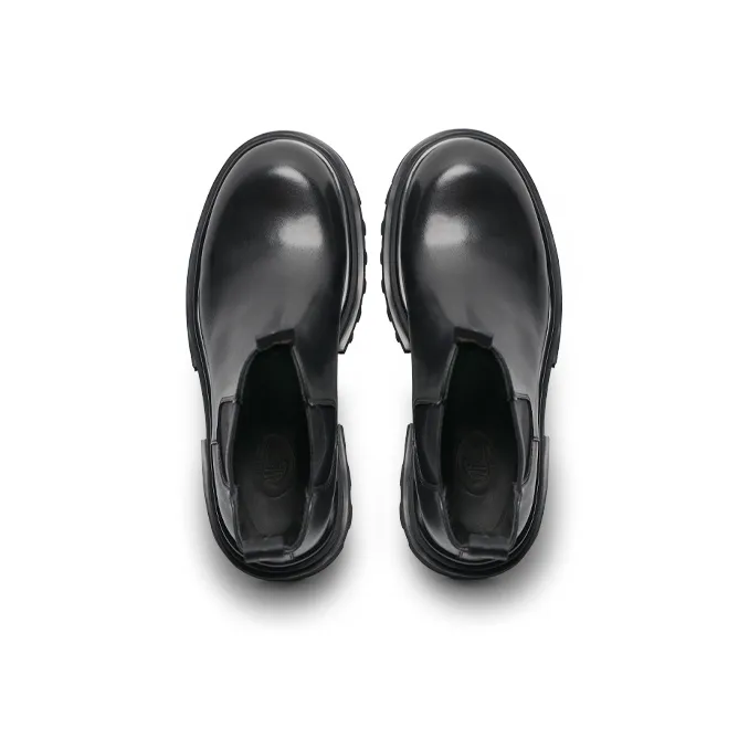 Viplander 16cm Chelsea Boots 8cm Men's Black-3