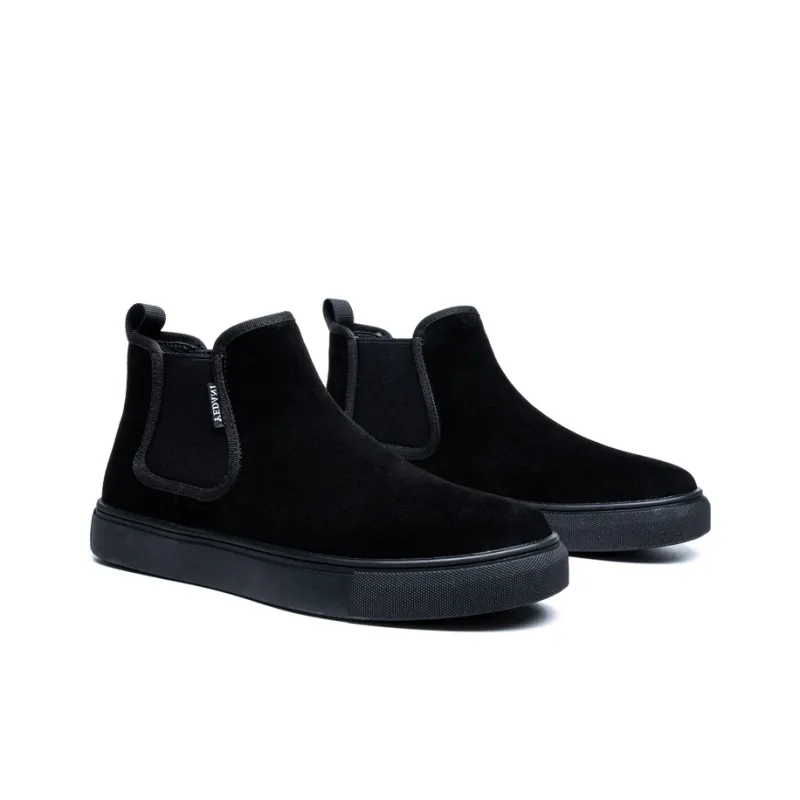 YEDANI Short Chelsea Boots Men's Black-2