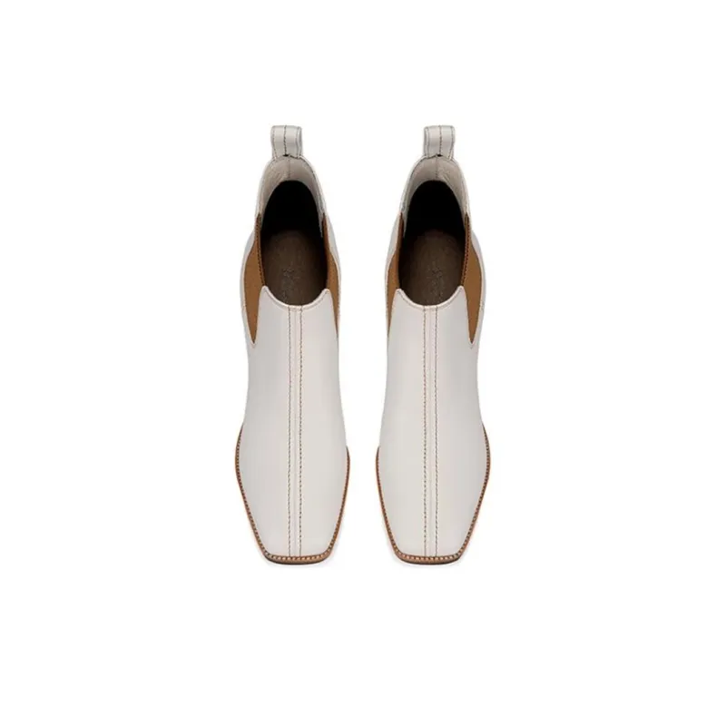 JESSICA SOPHIA Short Chelsea Boots 5.5cm Women's-6