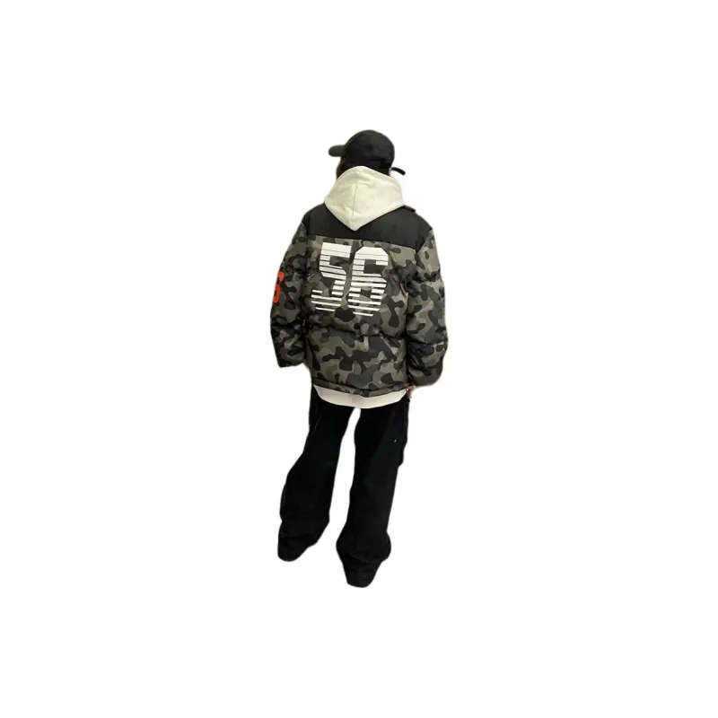 DanerWang Puffer Jackets Unisex-2