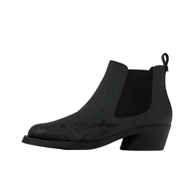 CAMPER Bonnie Short Chelsea Boots Women's Black-0