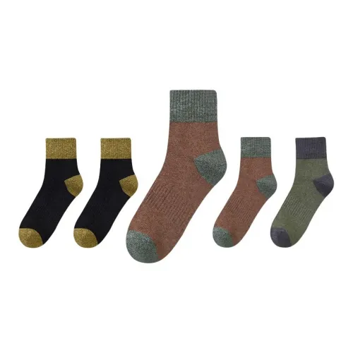 ROBINHOOD Mid Calf Socks Men's 5 Pack
