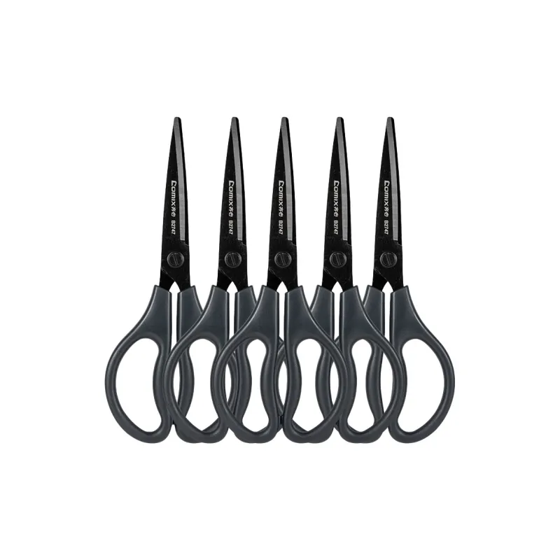 Qixin Black Coated Anti Cling Scissors-7