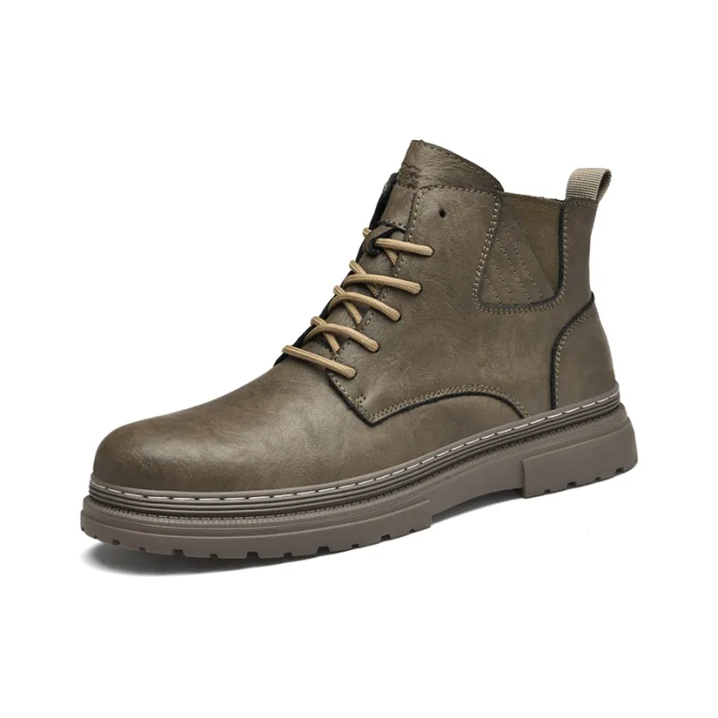 Mulinsen Chelsea Boots Men Khaki/Black-7