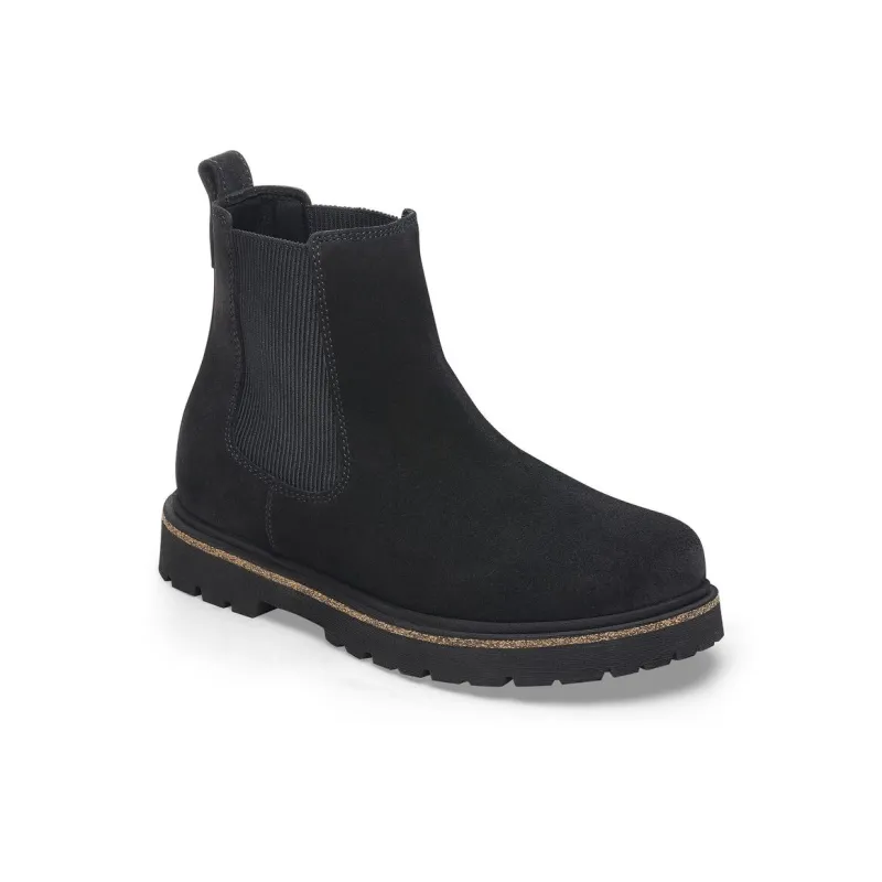 Birkenstock Highwood Slip Short Chelsea Boots Men's Black Regular-1