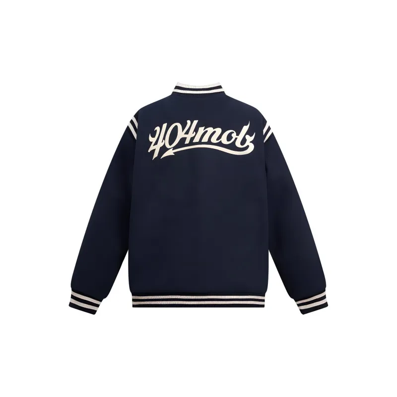 404MOB GANG Jackets Coats Unisex Dark Blue-1