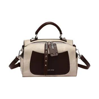 H YXIANG Cow Leather One Shoulder Handbags Regular Women's Multicolor