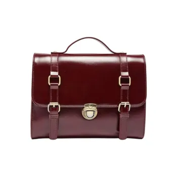 Three Blessings PU Handbag Medium Size Women's Multicolor