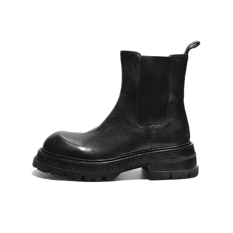 Viplander Chelsea Boots Men's Black-0