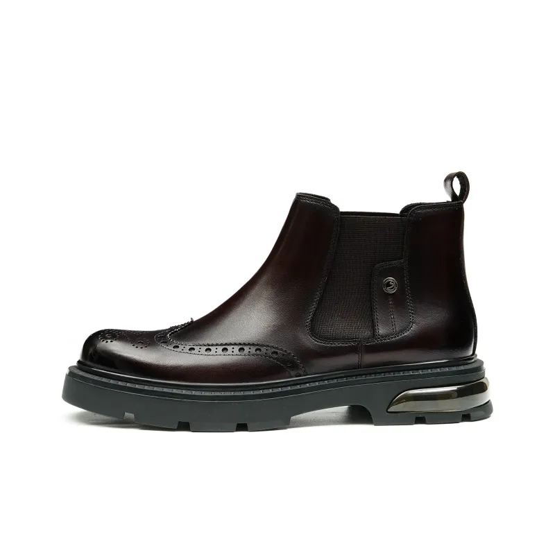 ASTON M.JAZZ Short Chelsea Boots 3.3cm Men's-7