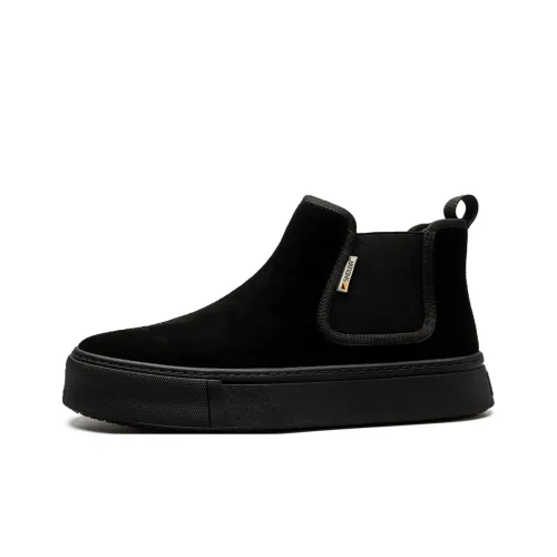 SOBB Short Chelsea Boots Men's Black