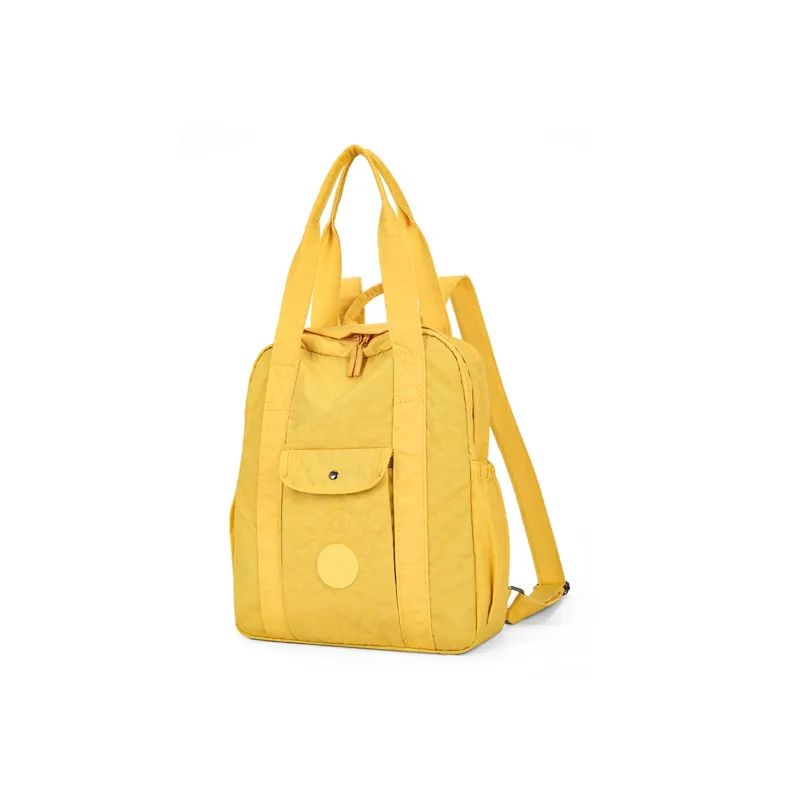 Yalu Nylon Backpack Regular Unisex Gray/Black/Purple/Yellow/Khaki/Blue-7