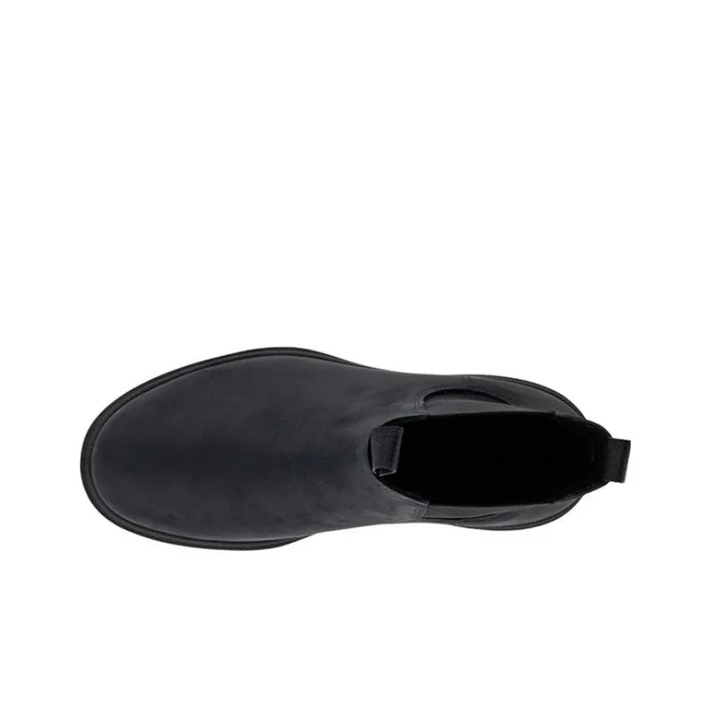 Ecco Short Chelsea Boots Men's Black-3
