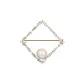 Gold White Bead
