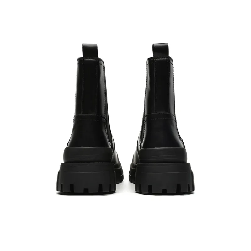 Chi Wolf Chelsea Boots Men's Black-3