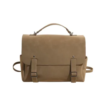 SUN ERATH&U PU Backpack Women's Black/Brown/Coffee/Green