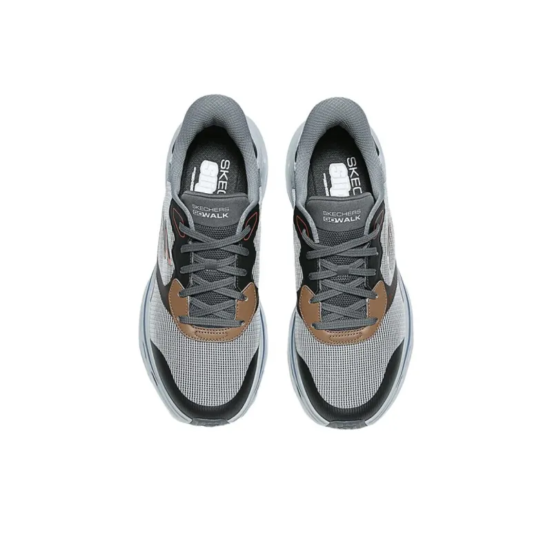 Skechers Glide Step 2.0 Wear Resistant Low Top Casual Shoes Men's Gray-3