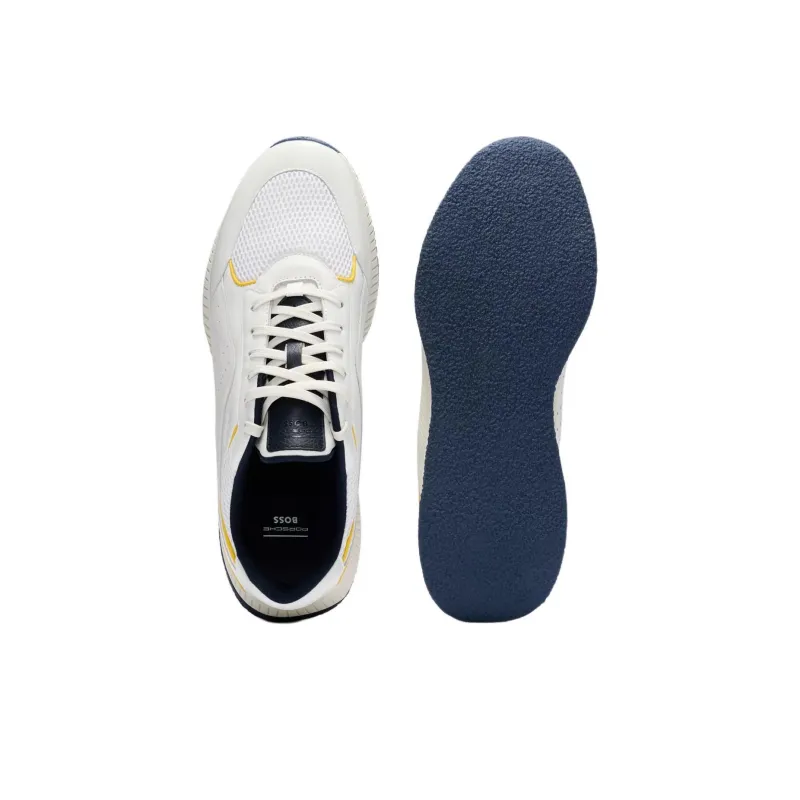 Porsche x HUGO BOSS Low Top Casual Shoes Men's White-3