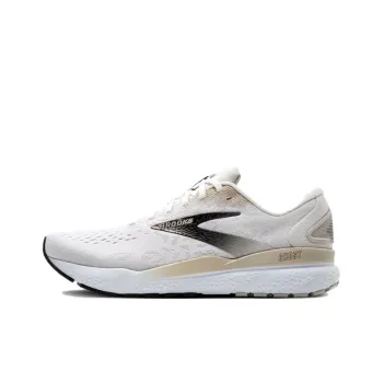 Brooks Ghost 16 Anti Slip Wear Resistant Low Top Running Shoes Men's White