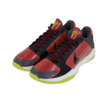 Nike Zoom Kobe 5 Protro PE Wear Resistant Low Top Basketball Shoes Men's Red Black